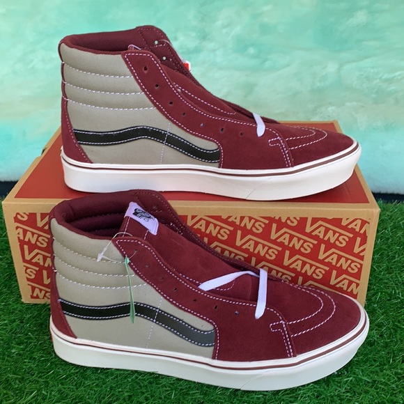 VANS COMFYCUSH SK8-Hi Tri-Tone Prtryldrizzlblk Men - Picture 3 of 17